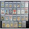 Image 1 : 1970's ODD ISSUE GRADED BASEBALL LOT (27 DIFFERENT) KELLOGGS, DELL, TCMA, SSPC
