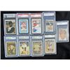 Image 4 : 1970's ODD ISSUE GRADED BASEBALL LOT (27 DIFFERENT) KELLOGGS, DELL, TCMA, SSPC