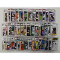 1980's - 90's - 2000's GRADED BASEBALL LOT (43 DIFFERENT)