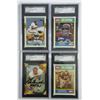 Image 2 : 16 - HOF AUTOGRAPHED FOOTBALL CARDS - SGC AUTHENTIC