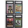 Image 3 : VINTAGE AUTOGRAPHED FOOTBALL CARDS - ALL DECEASED - ALL SGC AUTHENTIC - 11 TOTAL