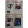 Image 2 : 12 - AUTOGRAPHED FOOTBALL CARDS - ALL GRADED - 1999 -2005, FAVRE, BLEDSOE & MORE