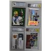 Image 3 : 12 - AUTOGRAPHED FOOTBALL CARDS - ALL GRADED - 1999 -2005, FAVRE, BLEDSOE & MORE
