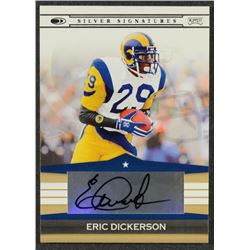 ERIC DICKERSON PLAYOFF SILVER SIGNATURE CARD (AUTOGRAPHED)