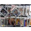 Image 3 : 100 - GRADED BASKETBALL CARDS - LOADED w/STARS & ROOKIES - MOSTLY 9's & 10's