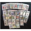 Image 1 : AUTOGRAPHED GRADED BASEBALL LOT ( 41 ) MANY BIG NAMES