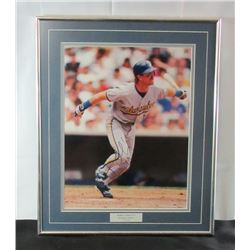 ROBIN YOUNT AUTOGRAPHED 11x14 PHOTO MATTED & FRAMED, 15x18 FRAME