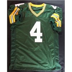 Brett Favre  AUTOGRAPHED Jersey Hologram & JSA COA (Photo of Signing)