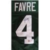 Image 4 : Brett Favre  AUTOGRAPHED Jersey Hologram & JSA COA (Photo of Signing)