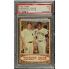 Image 1 : 1962 TOPPS #18 MANTLE/MAYS PSA 5