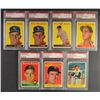 Image 1 : 1958 TOPPS PSA LOT (7 CARDS) ALL STARS
