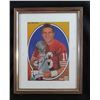 Image 3 : (Lot of 2) Joe Montana AUTOGRAPHED Football & Upper Deck 1984 SuperBowl MVP Card