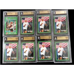 7 - 2001 NETPRO #1 ANDY RODDICK ROOKIE BECKETT 9.5's