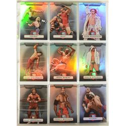 Binder of 128 -- 2010 TOPPS PLATINUM WRESTLING CARDS, JOHN MORRISON,