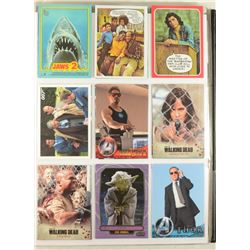 185 NON-SPORT, SPORT, & MISC. CARDS - in binder