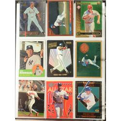 BINDER OF 216 MIXED SPORTS, LOADED WITH PREMIUM STARS.