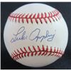 Image 1 : LUKE APPLING AUTOGRAPHED BASEBALL- AMERICAN LEAGUE BALL
