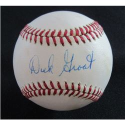 Dick Groat Pirates Autographed/Signed ONL Baseball
