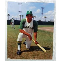 REGGIE JACKSON AUTOGRAPHED 8x10 PHOTOGRAPH  ATHLETICS