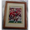 Image 1 : JERRY RICE AUTOGRAPHED 8x10 PHOTO - FRAMED/MATTE 12x15
