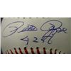 Image 1 : PETE ROSE 4256 AUTOGRAPHED MLB BASEBALL REDS "I'M SORRY I BET ON BASEBALL" COA