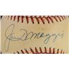 Image 2 : JOE DiMAGGIO AUTOGRAPHED 1995 WORLD SERIES BASEBALL - COA