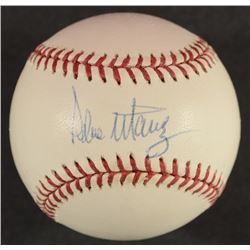 PEDRO MARTINEZ AUTOGRAPHED OFFICIAL OML BASEBALL BOSTON RED SOX w/COA