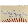 Image 2 : DUKE SNIDER HOF 80 AUTOGRAPHED OML BASEBALL - COA