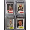 Image 1 : 4 - 1988 MAXX CHARLOTTE RACING CARDS - ALL BECKETT MINT 9's, WALLACE, LABONTE,