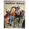 Image 1 : 1967 EASTERN CONFERENCE CHAMPIONSHIP GAME COWBOYS vs BROWNS