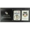 Image 1 : 2014 BASEBALL HALL OF FAME SILVER DOLLAR, NGC MS-69