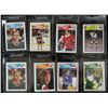 Image 1 : ( 8 ) HOCKEY CARDS: 2 - BRETT HULL ROOKIES - 1988-89 OPC MINT & TOPPS EM