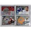 Image 1 : 4 NFL AUTOGRAPHED SWEET SPOTS / DRAFT PICK CARDS
