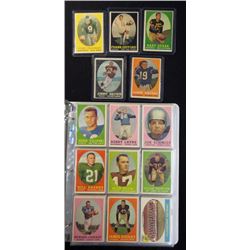 1958 TOPPS FOOTBALL SET - MOSTLY EX