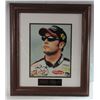 Image 2 : JIMMIE JOHNSON & KURT BUSCH AUTOGRAPHED PHOTO'S, BOTH FRAMED 15 x 17 PIECES