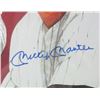 Image 2 : MICKEY MANTLE AUTOGRAPHED 8x10 FRAMED PHOTO, GAI CERT