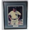 Image 1 : JOHNNY MIZE AUTOGRAPHED 8 X 10 PHOTO Custom Matte/Frame 12 x 14