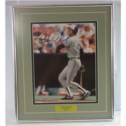 JOHN OLERUD AUTOGRAPHED 8 X 10 PHOTO Custom Matte/Frame 12 x 14