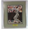 Image 1 : JOHN OLERUD AUTOGRAPHED 8 X 10 PHOTO Custom Matte/Frame 12 x 14