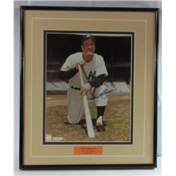 HANK BAUER AUTOGRAPHED 8 X 10 PHOTO Custom Matte/Frame 12 x 14