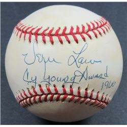 Vern Law Autographed ONL Baseball Signed  "Cy Young Award 1960"