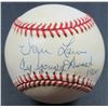 Image 1 : Vern Law Autographed ONL Baseball Signed  "Cy Young Award 1960"