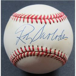 RON SWABODA AUTOGRAPHED ONL BASEBALL  - 1969 N.Y. METS WORLD SERIES