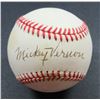 Image 1 : MICKEY VERNON AUTOGRAPHED AMERICAN LEAGUE BASEBALL