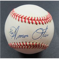 Amos Otis Autographed ONL Baseball