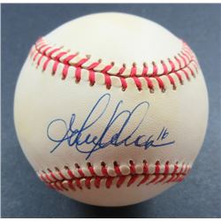 Garret Anderson Autographed Official American League Baseball