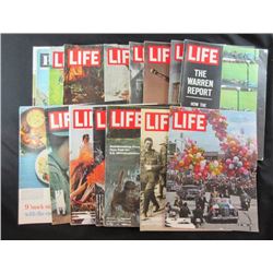 15 - VINTAGE LIFE / POST MAGAZINES - MOSTLY 1964