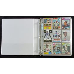 SCHMIDT - BENCH - CAREW - CARTER  - CARLTON - MOSTLY 1980'S CARD COLLECTION