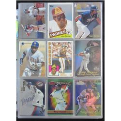 TONY GWYNN BASEBALL CARDS - OVER 300 - MANY PREMIUM BRANDS