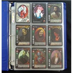 VAMPIRE The Eternal Struggle DECK MASTE COLLECTION - OVER 360 in Sheets / Album